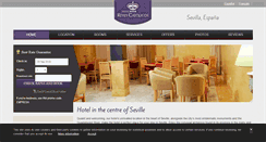 Desktop Screenshot of hotelreyescatolicos.info